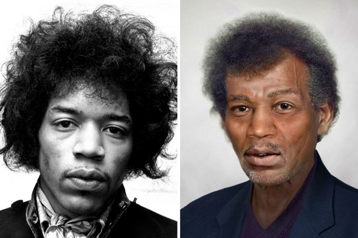Así luciría Jimi Hendrix si estuviera con vida