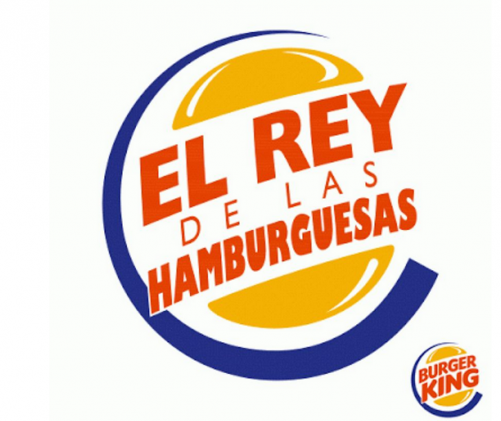 Logotipo de Burguer King en español 
