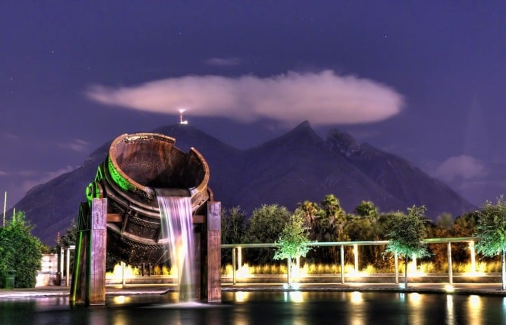 Fotografía tomada en el parque fundidora en Monterrey Nuevo León 