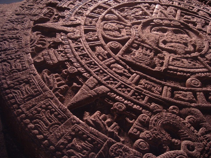 Piedra Azteca del Sol 
