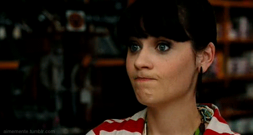  this girl with face does not interest me zooey Deschannel 