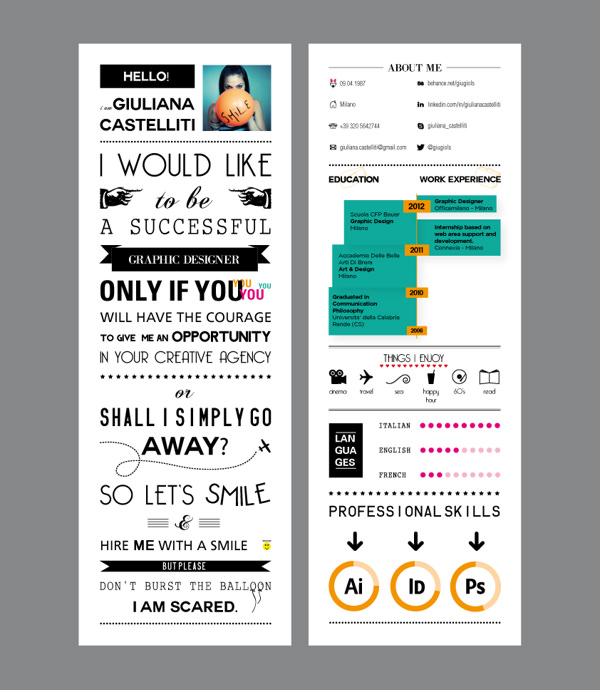 los 25 curriculum vitae más creativos del mundo taringa