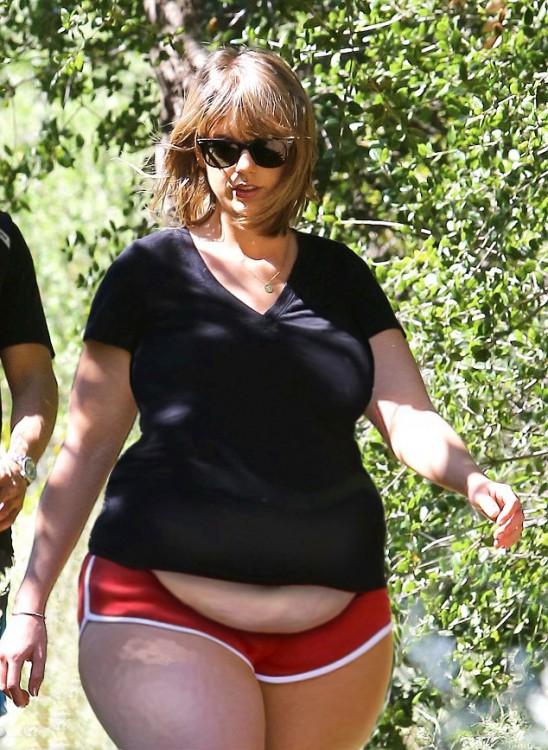 Taylor Swift con sobrepeso por David Lopera 