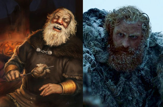 Tormund Giantsbane personaje del libro y la serie de Game Of Thrones 