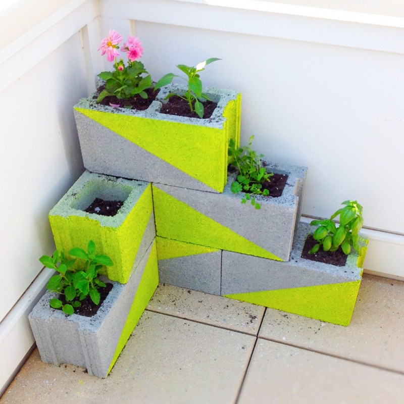 Creativas ideas para adornar tu casa con bloques de cemento Cerca creativo Casas De