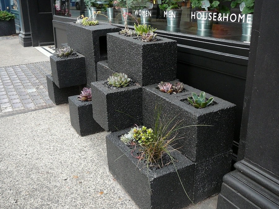Creativas ideas para adornar tu casa con bloques de cemento Creativo De Escalera Concreto