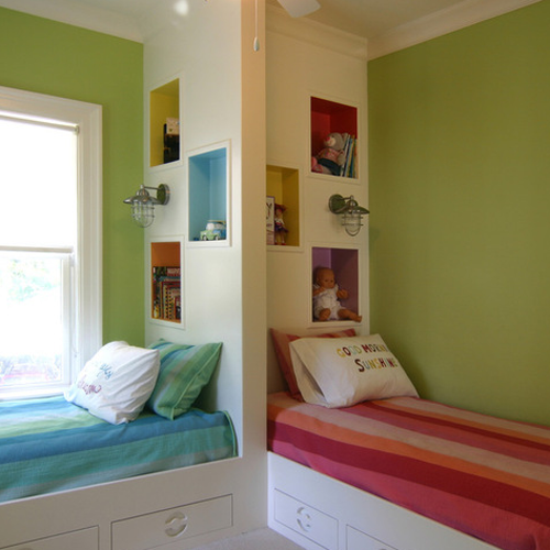 25 ideas para habitaciones compartidas por niños y niñas