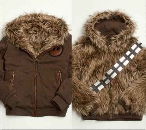 Sudadera en forma de chewbacca
