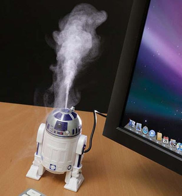 aromatizante en forma de R2D2 de Star Wars