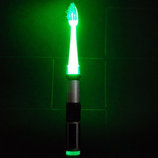 cepillo de dientes de Jedi