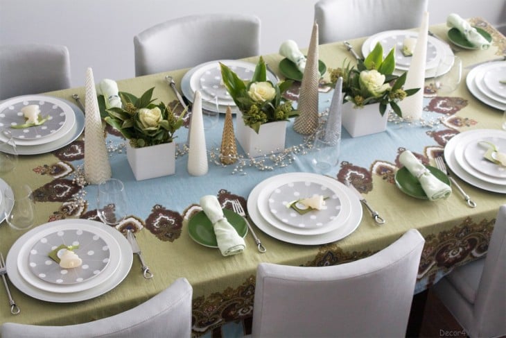 30 Increíbles y elegantes Ideas para decorar tu mesa esta Navidad