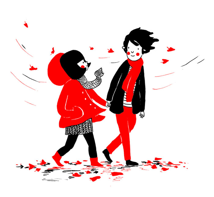 24 Ilustraciones de Phillippa Rice que Demuestran que el Amor Está en Pequeñas Cosas