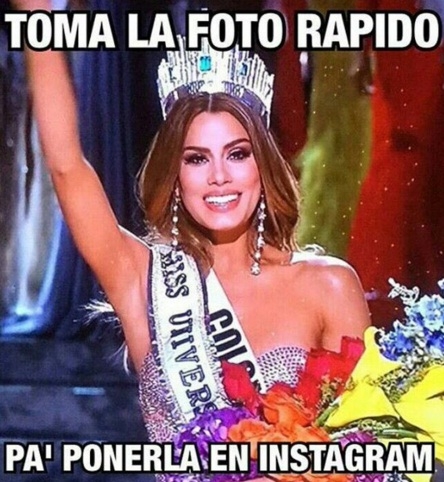 meme de la miss colombia en miss universo 2015