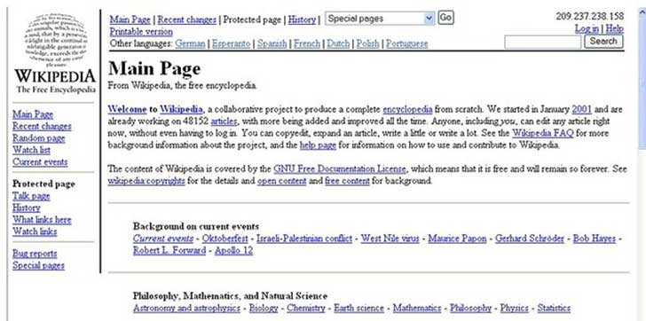 Así se veían las páginas web más populares hace un par de años ¡Te sorprenderás!