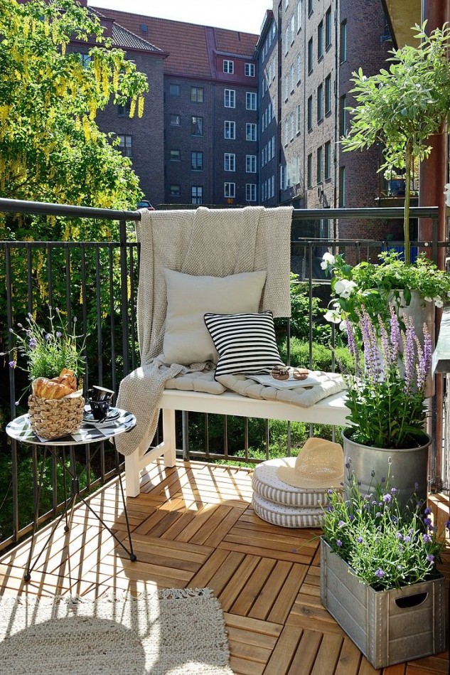 20 ideas geniales para modernizar tu pequeño balcón