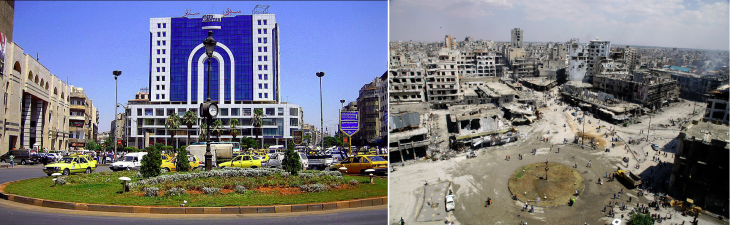 Así se ve Homs, Siria desde un DRON: 5 años después de haber iniciado la guerra