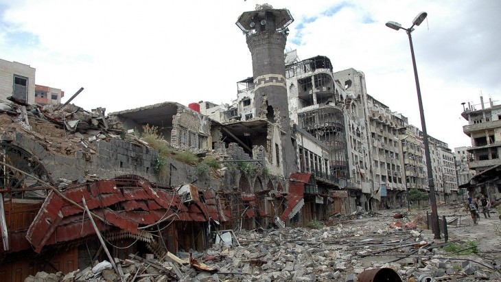 Así se ve Homs, Siria desde un DRON: 5 años después de haber iniciado la guerra