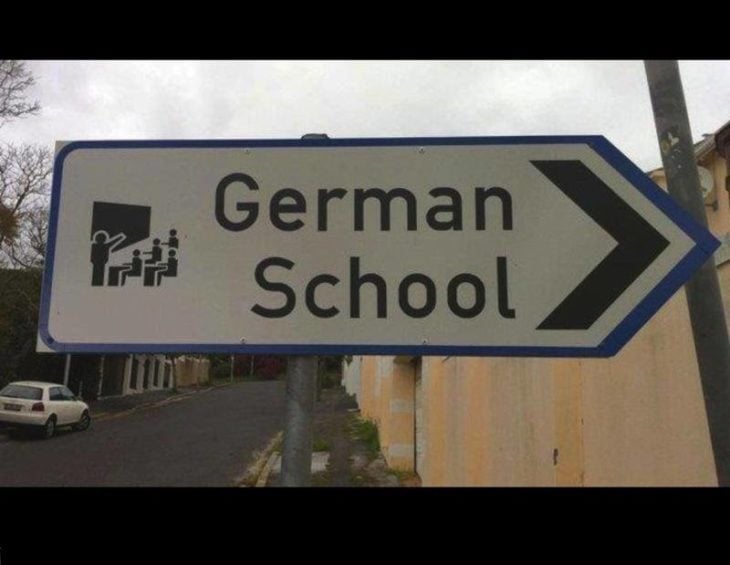 significado implicito neo nazi en una escuela alemana