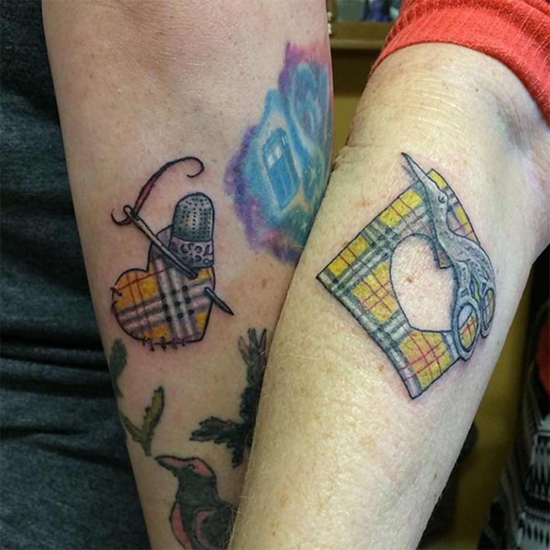24 tatuajes diseñados para padres e hijos, elegantes