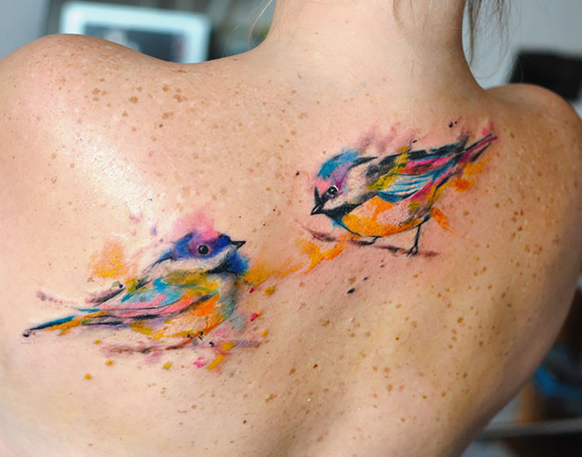20 tatuajes de aves en diferentes partes del cuerpo