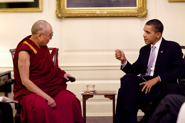 DALAI LAMA CON EL PRESIDENTE OBAMA