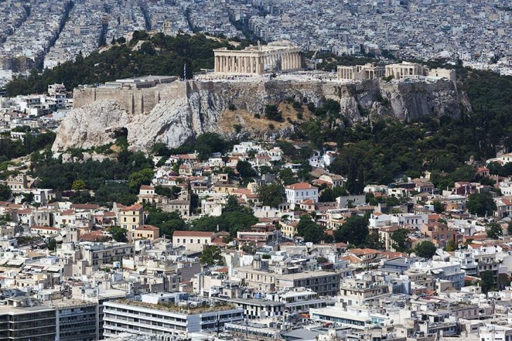 VISTA AEREA ATENAS GRECIA