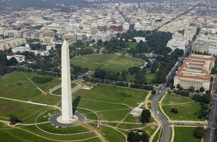 VISTA AEREA DE LA CASA BLANCA