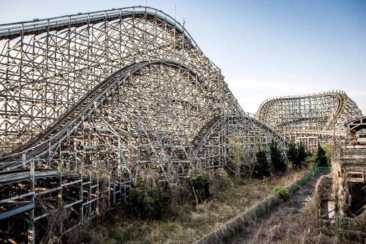 área de juegos del parque temático en Japón 