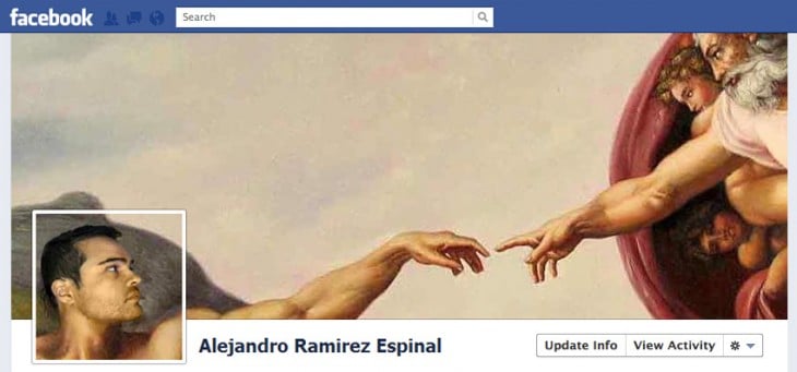 portada de facebook la creacion