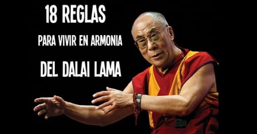 reglas de la vida del dalai lama