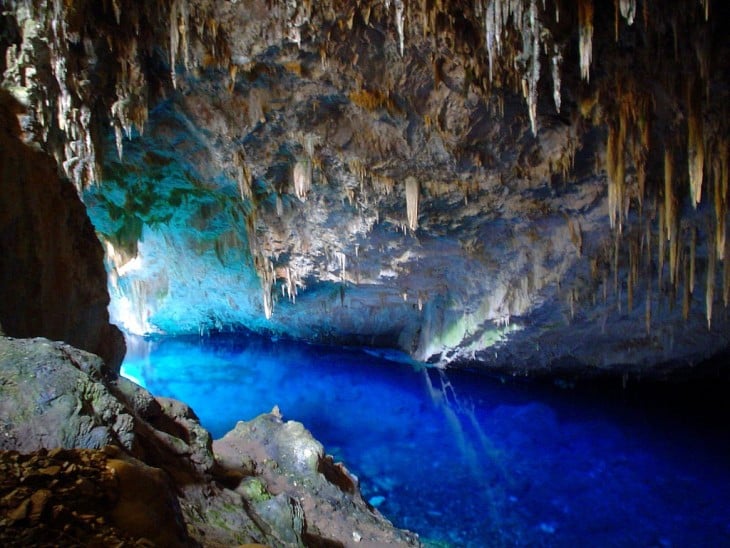 Gruta de Talantongo en México 