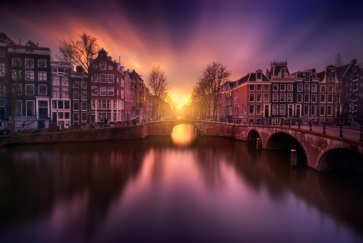 canal de Amsterdam