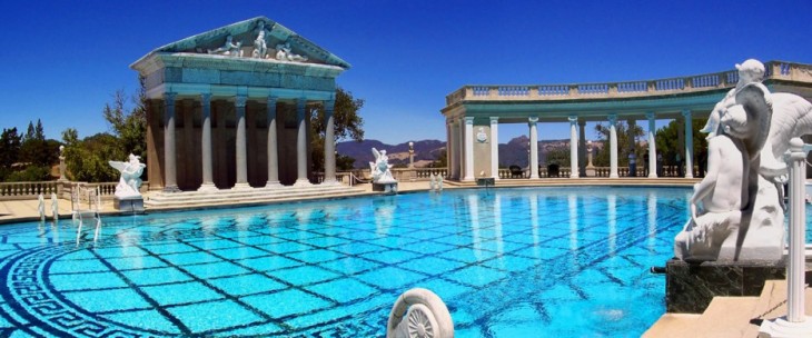 piscina Castillo hearst, California