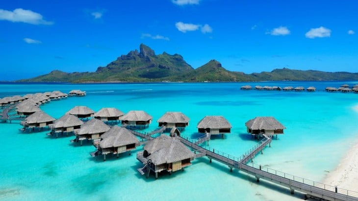 Imagen que muestra Bora Bora en Polinesia Francesa
