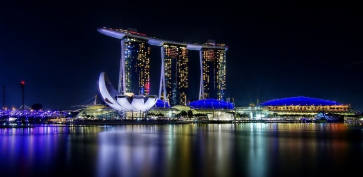 torres de la marina bay singapur