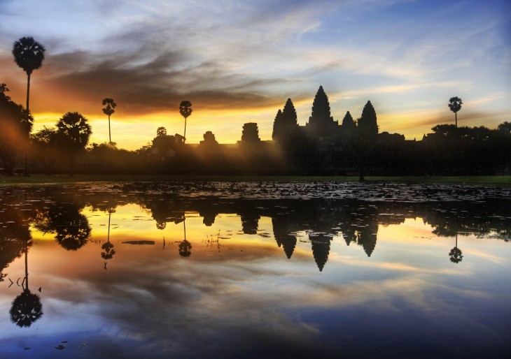 angkor atardecer