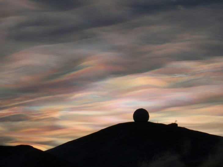 nubes de colores