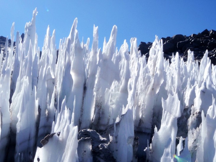 picos de hielo