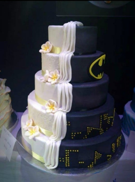 pastel de batman