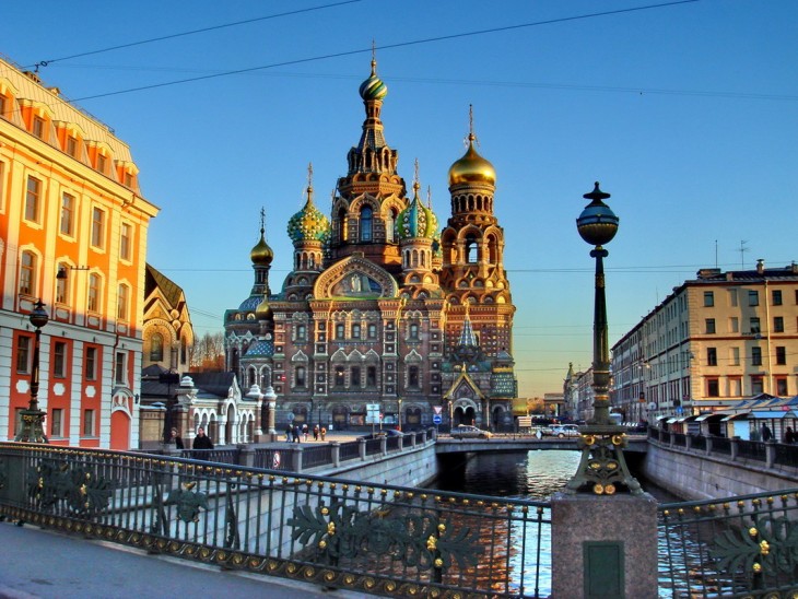 ciudad de san petersburgo en rusia