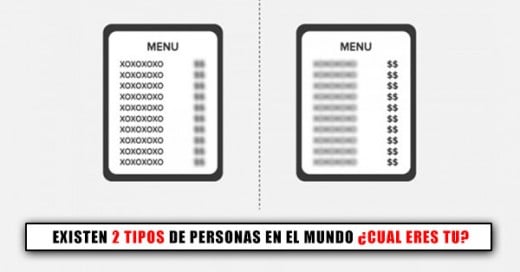 2 tipos de personas en el mundo