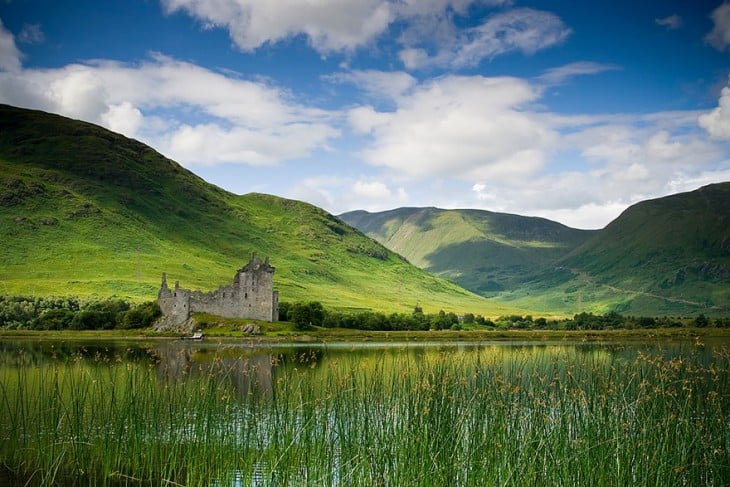 Castillo Kilchurn, Escocia