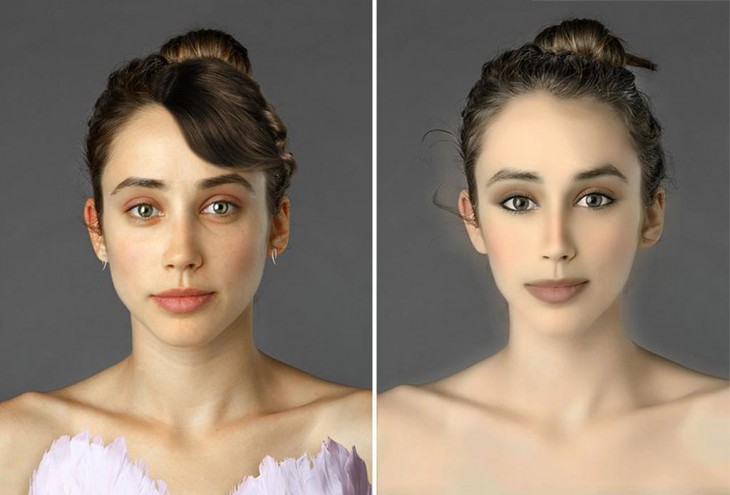 Photoshop recrea la belleza de mujeres de distintos paises y culturas