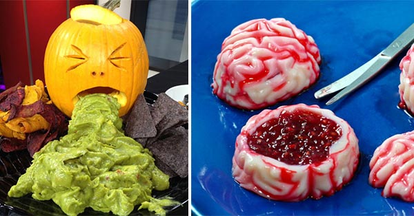 Ideas para crear comida creativa para fiestas de halloween