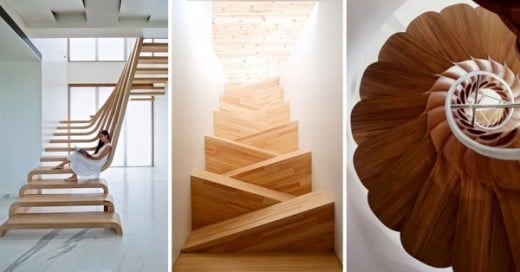 hermosas escaleras y muy creativas