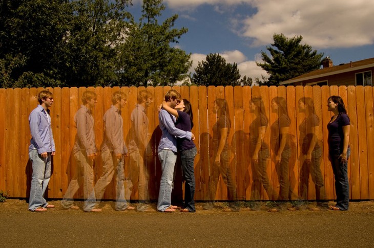 pareja en donde hay distancia