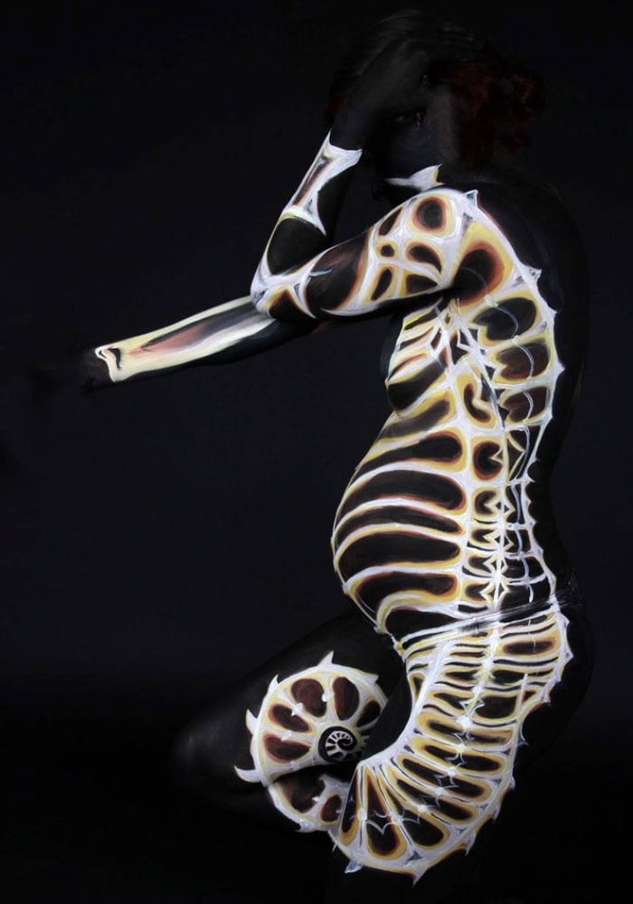 Imagenes de body painting arte corporal de animales