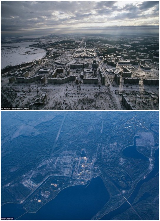 ciudad arrasada por la naturaleza