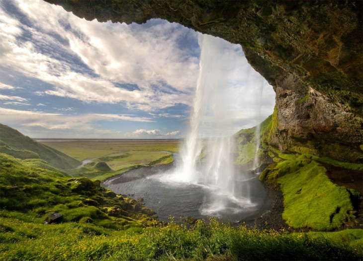 CASCADA EN ISLANDIA