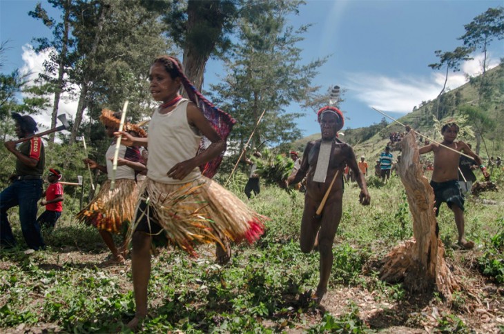 CELEBRACIÓN DEL AÑO NUEVO EN PAPUA NUEVA GUINEA